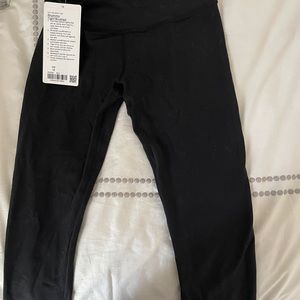 A pair of black ivivva leggings. Never worn.